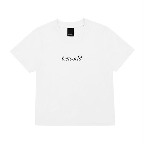 Áo Thun Baby Tee Basic White Local Brand Teeworld