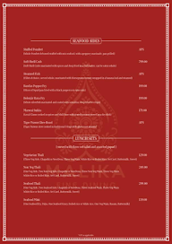 Hotel White Lotus menu 2