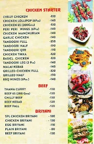 Indian Kabab & Biryani menu 1