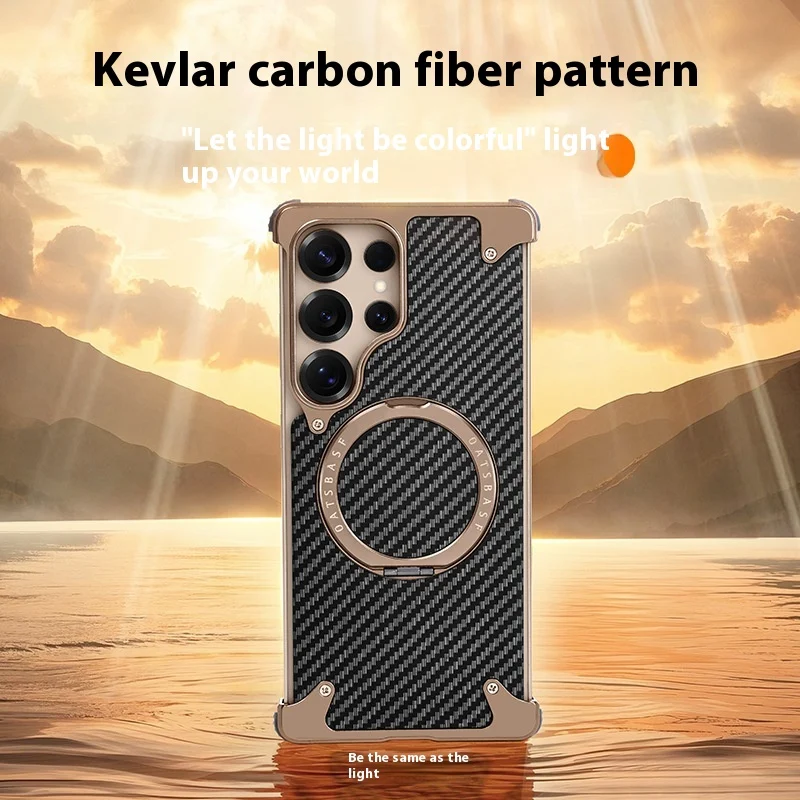 Shatter-resistant Carbon Fiber Phone Shell for fashion-forward personalities. Stylishly protect your phone from drops an