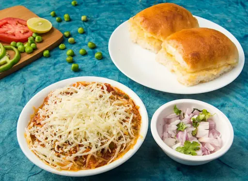 Cheese Pav Bhaji [2 Pieces]