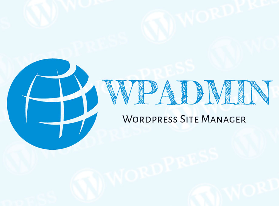 WPADMIN : Wordpress Site Manager Preview image 1