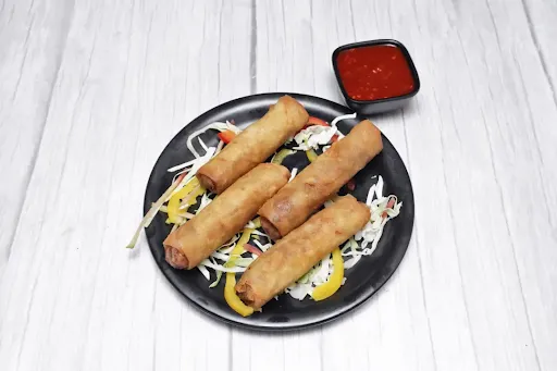 Mushroom, Corn And Cheese Cigar Roll [6 Pieces]