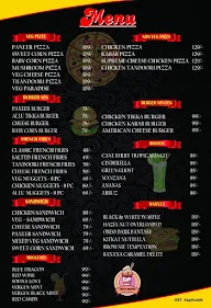 Crazy Shakes And More menu 1