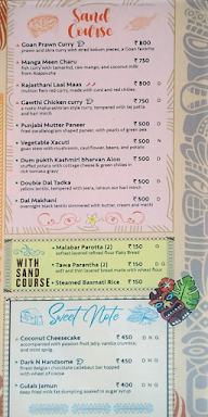 The Cak'Emist menu 5