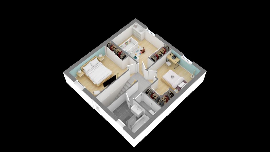 Vente maison neuve 5 pièces 98 m² à Vue (44640), 247 356 €