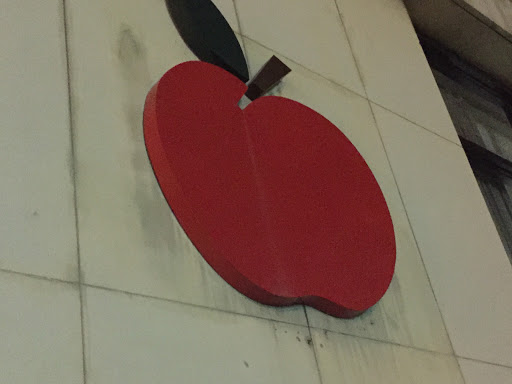 Apple On The Wall