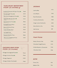 Mr. Singh pizzeria menu 1