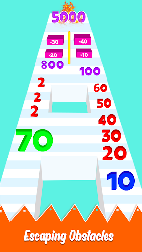 Screenshot Run and Merge Number games