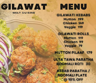 Gilawat menu 1