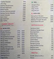 Maha Laxmi Tiffin Center menu 2