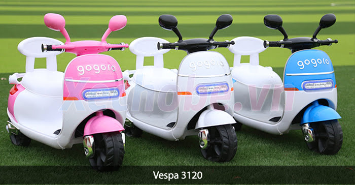 xe điện vespa cho bé