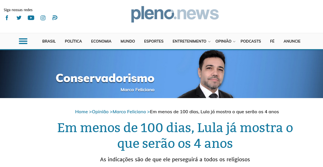 Evangélicos cresceram 129% nos governos do PT; no governo Bolsonaro, só  6,5%