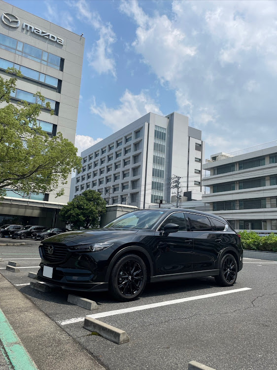 CX-8の8月もよろしくお願いします・夏休み・本社オフ・クライメイト・協賛品ありがとうございましたに関するカスタム事例の投稿画像1枚目