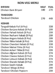 Kabab King menu 4