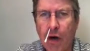 Stephen Birch, 55, as he appeared in a video he posted on social media about government Covid-19 testing kits.