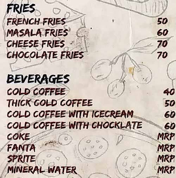 Pizza King menu 