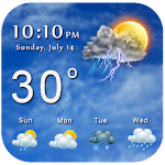 Cover Image of ดาวน์โหลด Weather Live : Forecast & Radar 2.0 APK