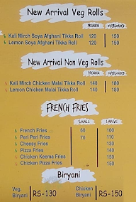 Roll Xpress menu 2