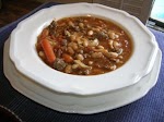 SLOW COOKER SAUSAGE,WHITE BEAN AND PASTA SOUP was pinched from <a href="http://thesouthernladycooks.com/2012/10/17/slow-cooker-sausagewhite-bean-and-pasta-soup/" target="_blank">thesouthernladycooks.com.</a>