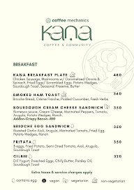 Kana By Coffee Mechanics menu 8