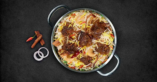 Mutton Dum Biryani Thali