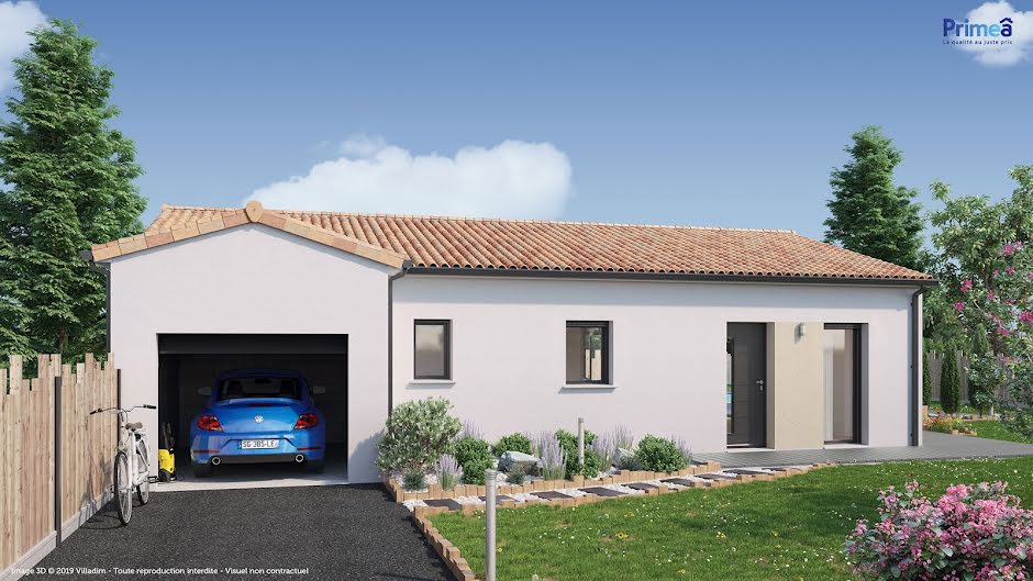 Vente maison neuve 3 pièces 79 m² à Sarbazan (40120), 155 598 €