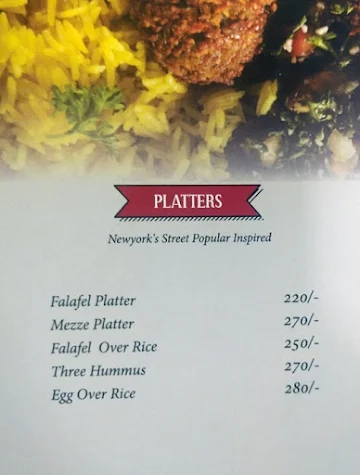 Falafel Express menu 