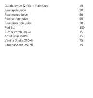 Five One Six Breakfast menu 1