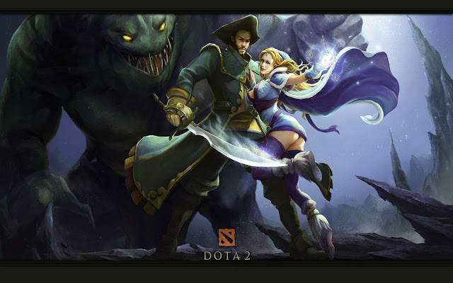 Dota 2 Crystal Maiden 1280 x 800 chrome extension