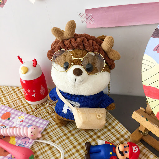Title 7, Popular New High-quality Texture Cute Plush Mes...