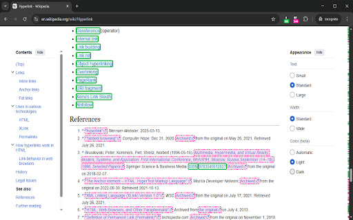 External Links Spotter - DoFollow, NoFollow, Sponsored screenshot 3