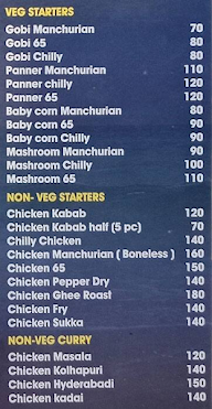 New Karavalli Fish Land menu 2