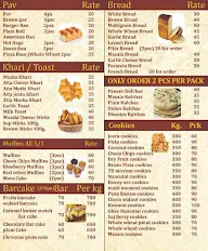 Royal Pro Cake & Baker's menu 4