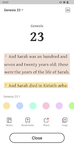 Screenshot Holy Bible Daily Pray