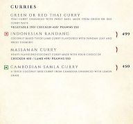 Ohri's Ming's Court menu 6