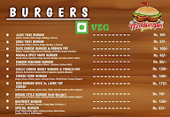 Mr Burger menu 1