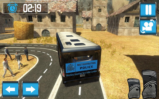 Police Bus City Prisoner Duty