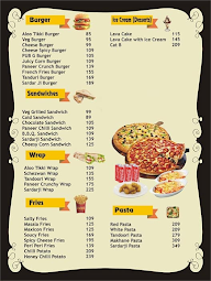 Sardarji Pizza House menu 1