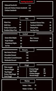 Daddy Crazy menu 2