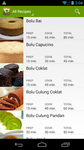 Resep Masakan Kue Bolu Pilihan