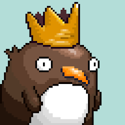 Cool Pixel Pudgy Penguin #764