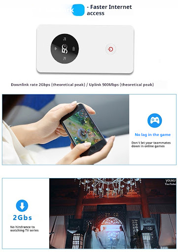 Title 3, Portable WiFi Mobile Phone with Wireless Router...