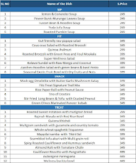 Fit Streat menu 1