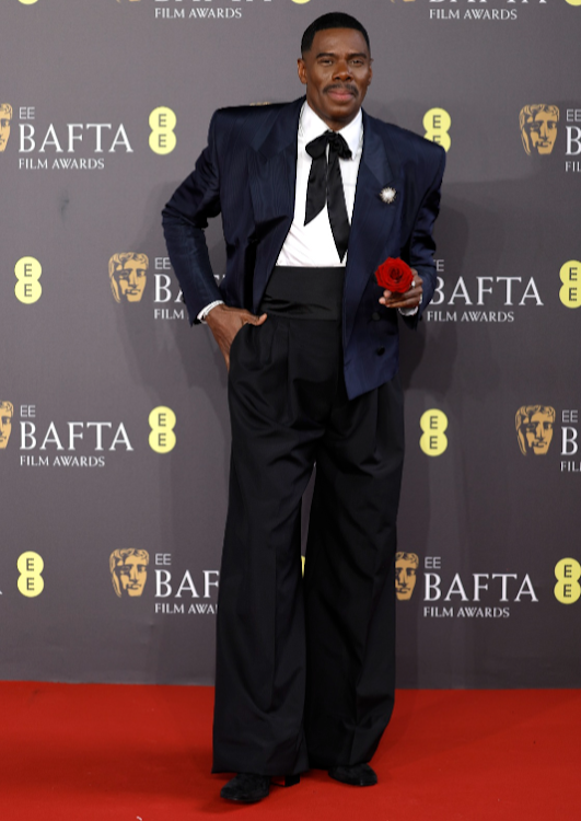 Colman Domingo at the 2024 Bafta Film Awards on February 18 2024.