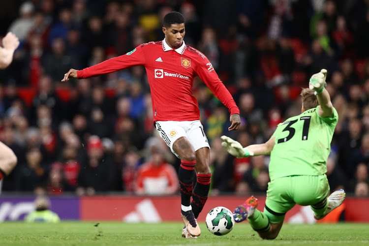 Marcus Rashford of Manchester United.