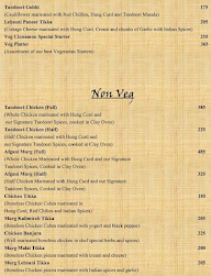 Cinnamon veg restaurant menu 2