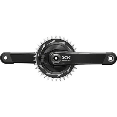 SRAM XX SL Eagle T-Type AXS Power Meter Crankset - 34t Chainring, DM Thread Mount