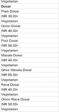 Rajas Idlly Kada menu 4