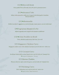 Sage & Lavender menu 3